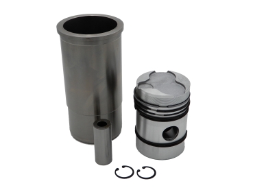 Kolben + Zylinderlaufbuchse, Assy-Satz für Hanomag Motortyp D28 LA